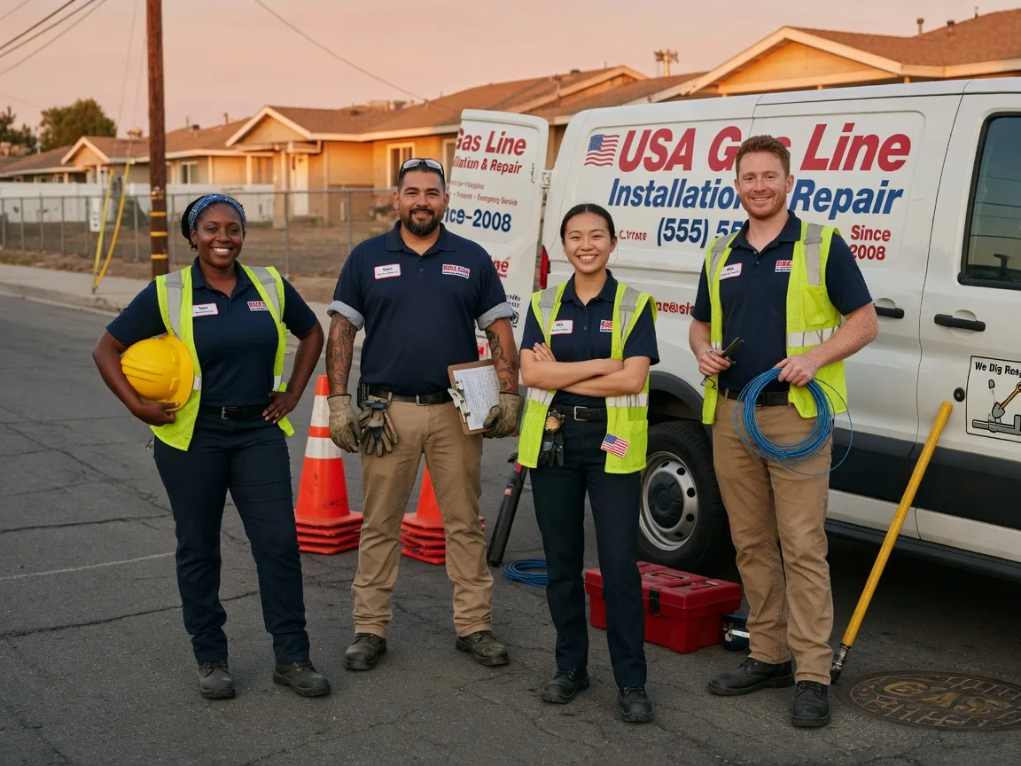 Gas Line Installation company in Evansdale, IA