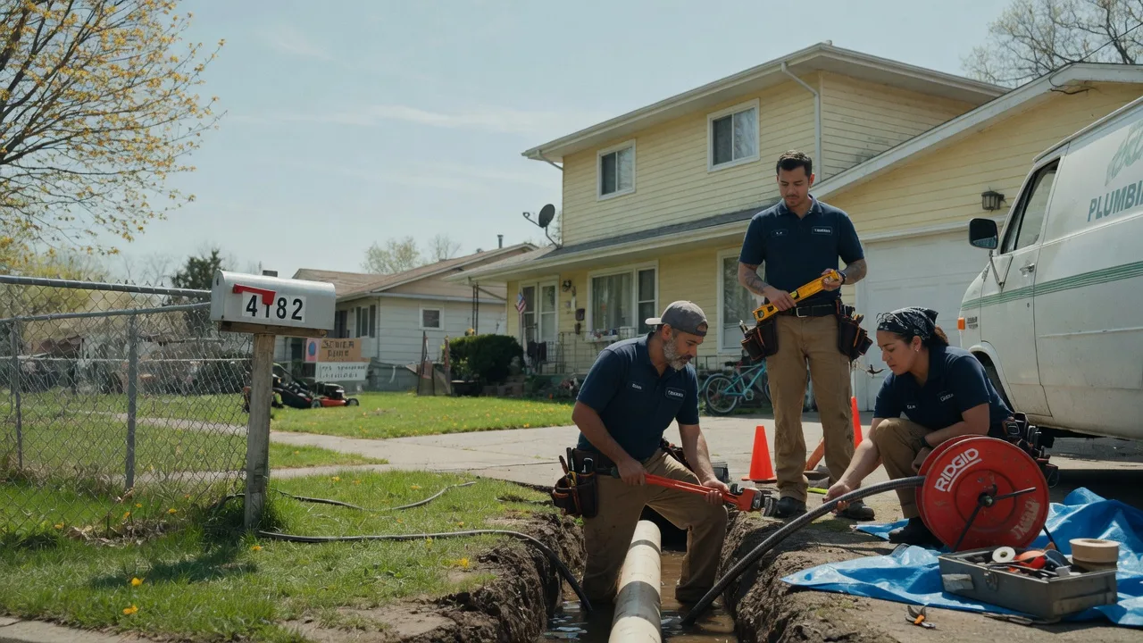 Gas Line Repair in Evansdale, IA near me